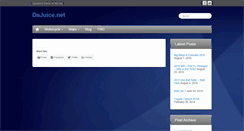 Desktop Screenshot of dajuice.net