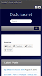 Mobile Screenshot of dajuice.net