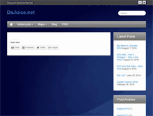 Tablet Screenshot of dajuice.net
